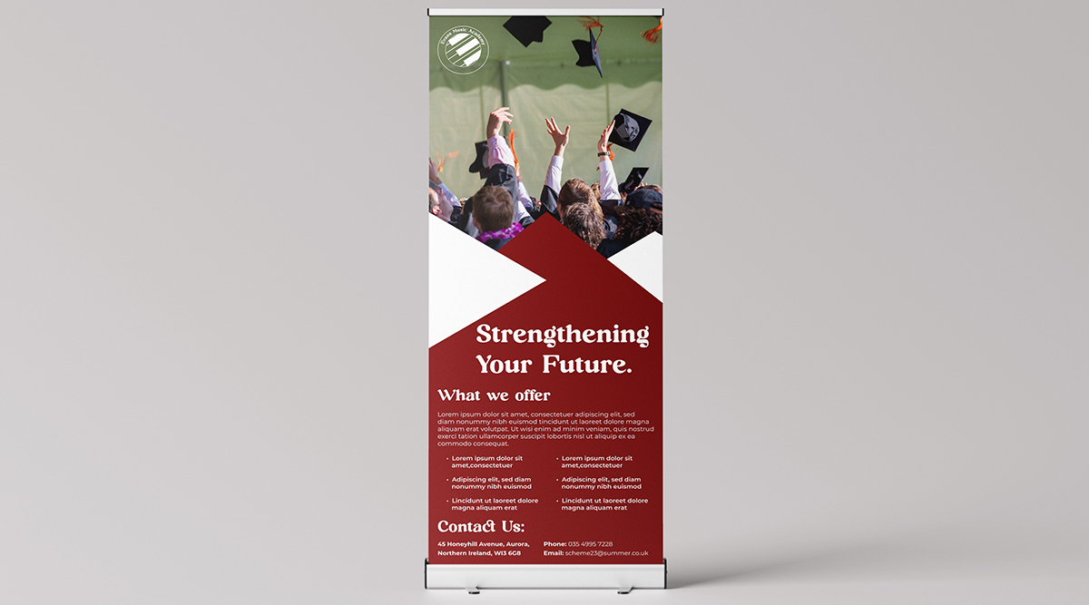 School Roll Up Banners